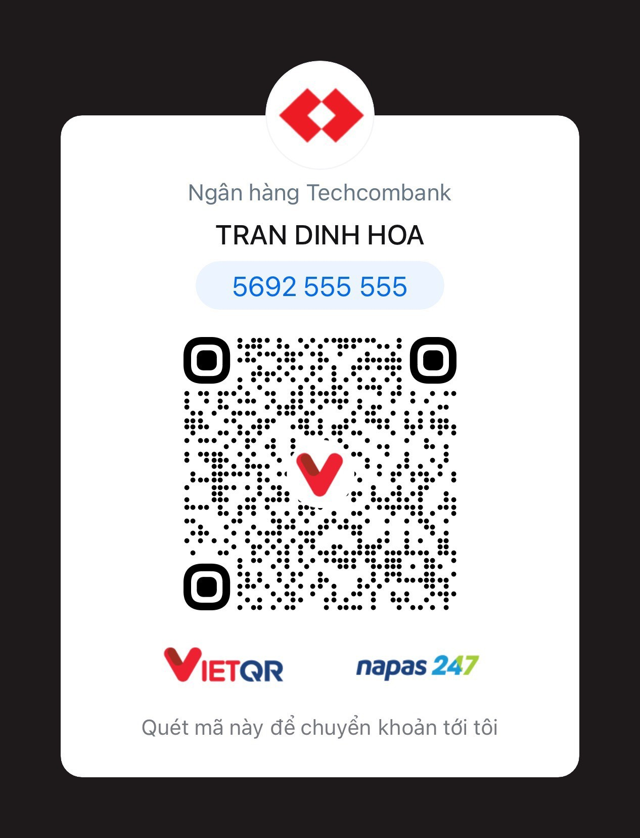 Thông tin chuyển khoản